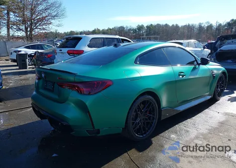 2025 BMW M4 Cs z USA, uszkodzony, nr VIN WBS43HK05SCT82749